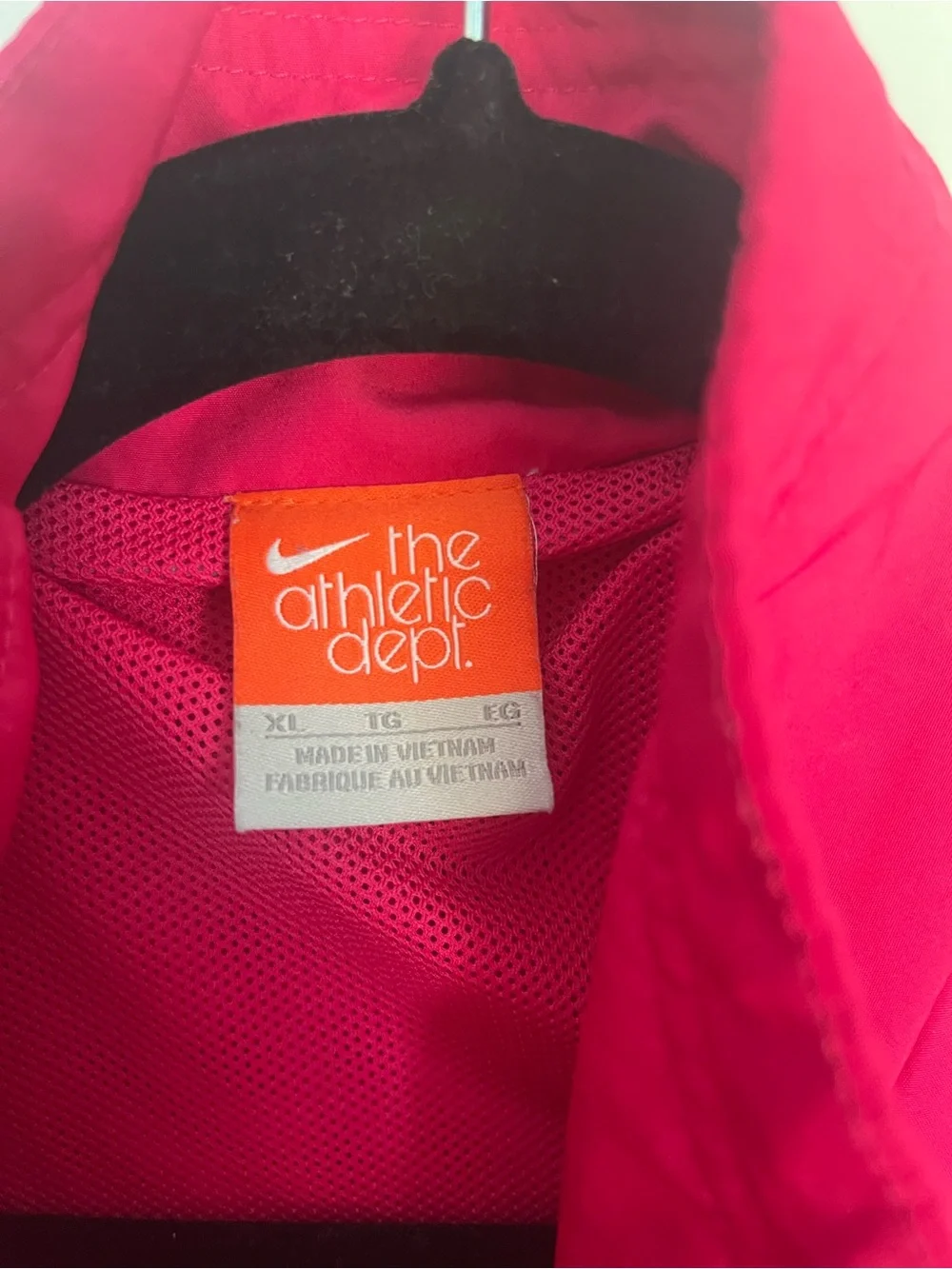 Nike Pink Windbreaker Jacket